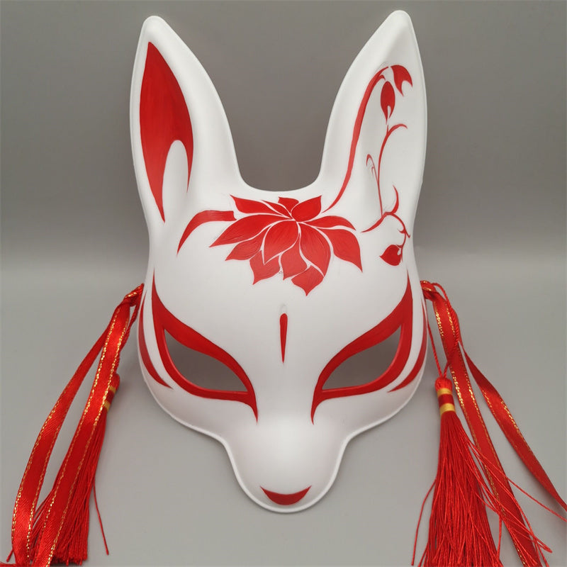 Japanese Half Face Party Fox Mask