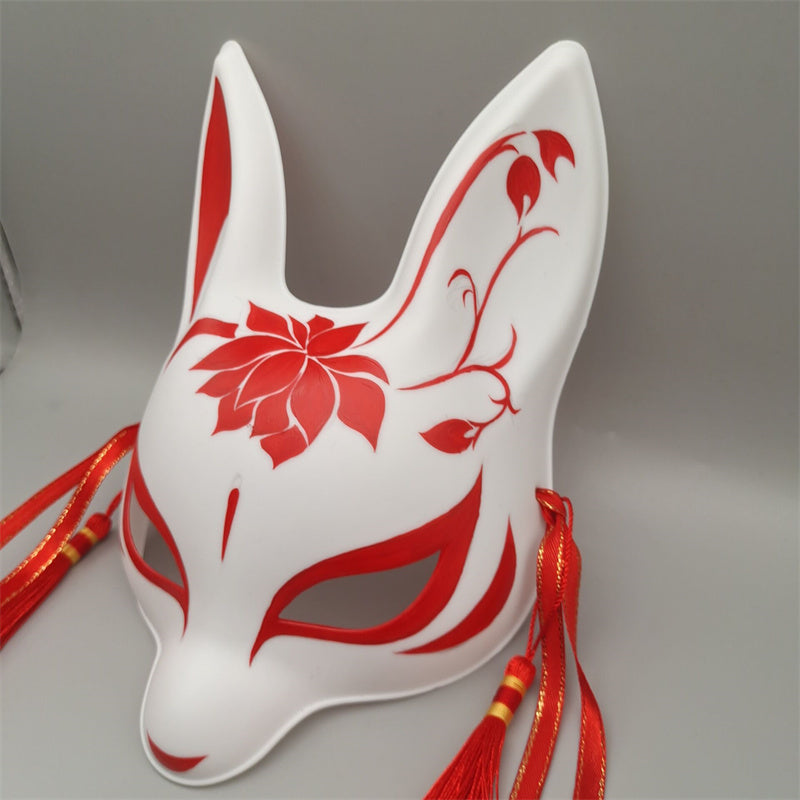 Japanese Half Face Party Fox Mask
