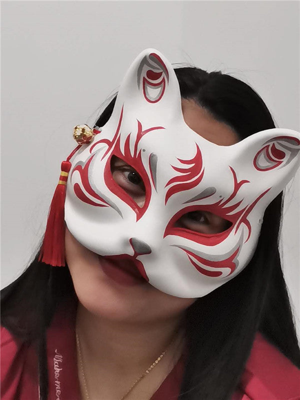 Halloween Costume Cat Half Mask