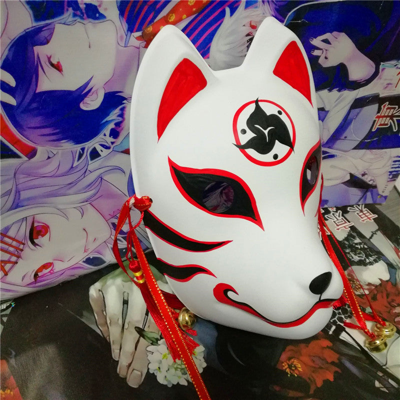 Blazing Fox of Shinto Kitsune Mask