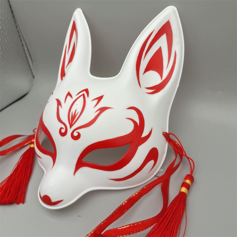 Red Sky Kitsune Mask