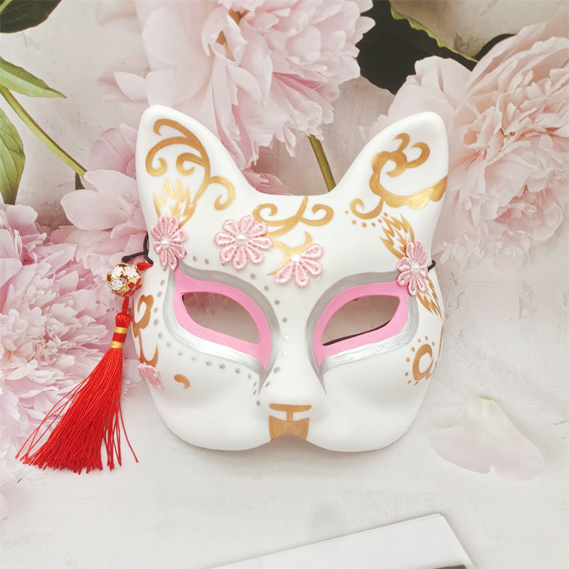 Dawn Blossom Kitsune Mask