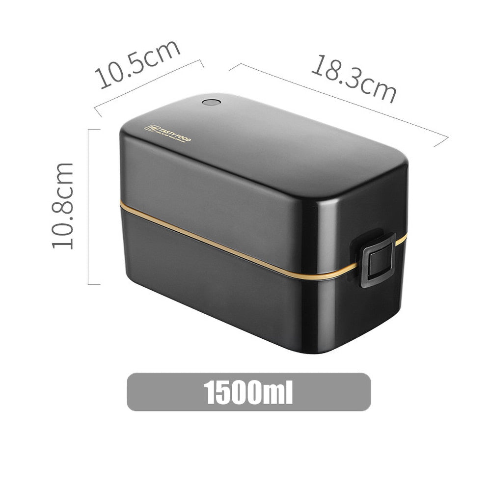 Double Layer Japanese Bento Box