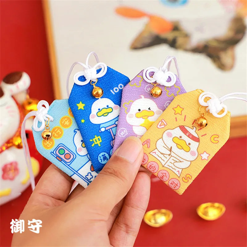 Japanese Cat Omamori Keychains