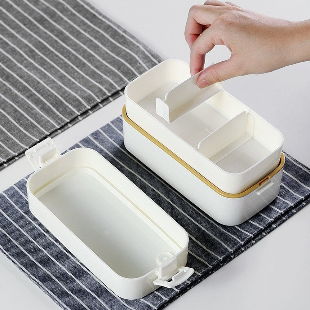Double Layer Japanese Bento Box
