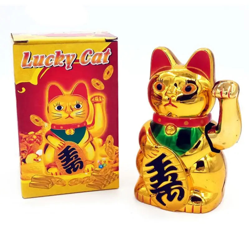 Gold Maneki Neko Lucky Cat