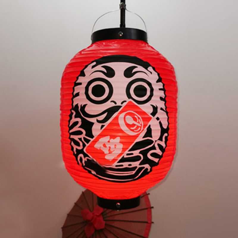 Japanese Red Décor Hanging Lantern