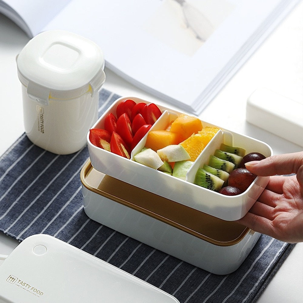 Double Layer Japanese Bento Box