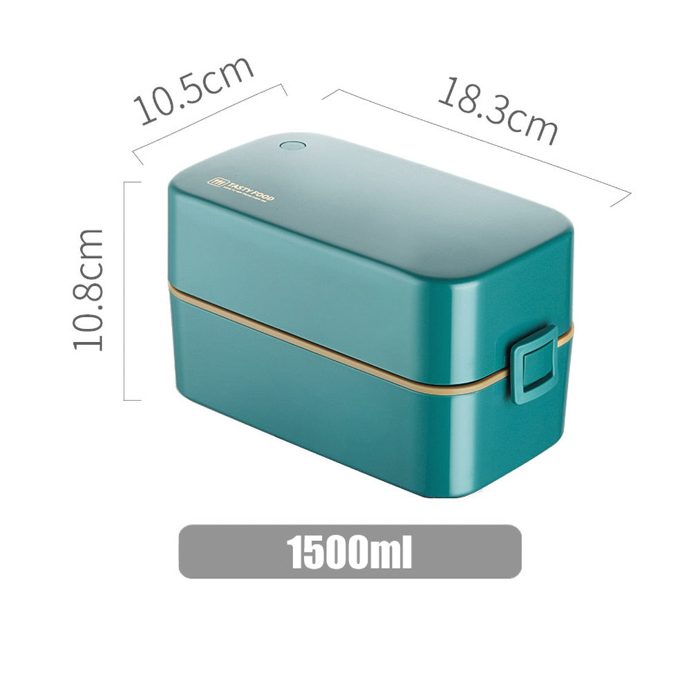 Double Layer Japanese Bento Box