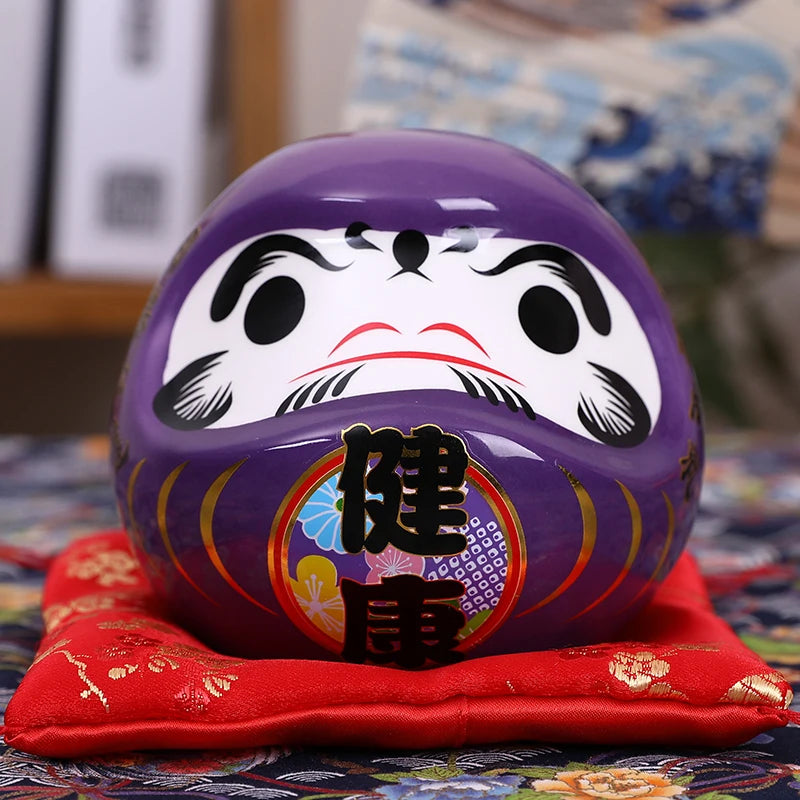 Japanese Daruma Doll Piggy Bank