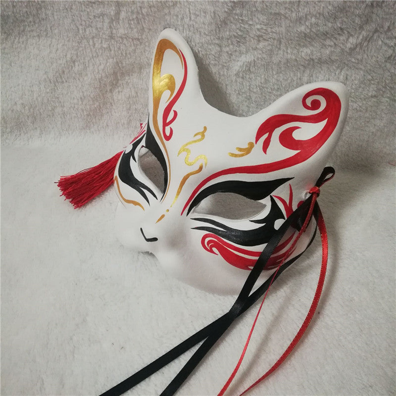 Japanese Animated Costume Fox Mask
