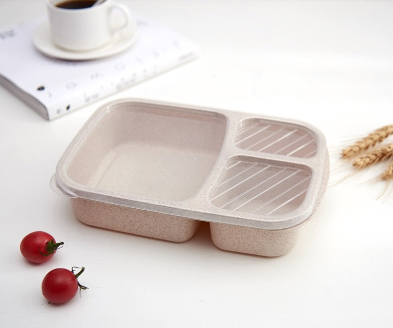 Japanese Wheat Straw Bento Box