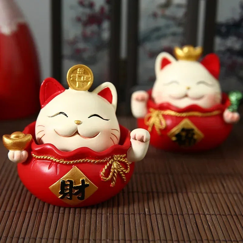 Mini Lucky Maneki Neko Cat