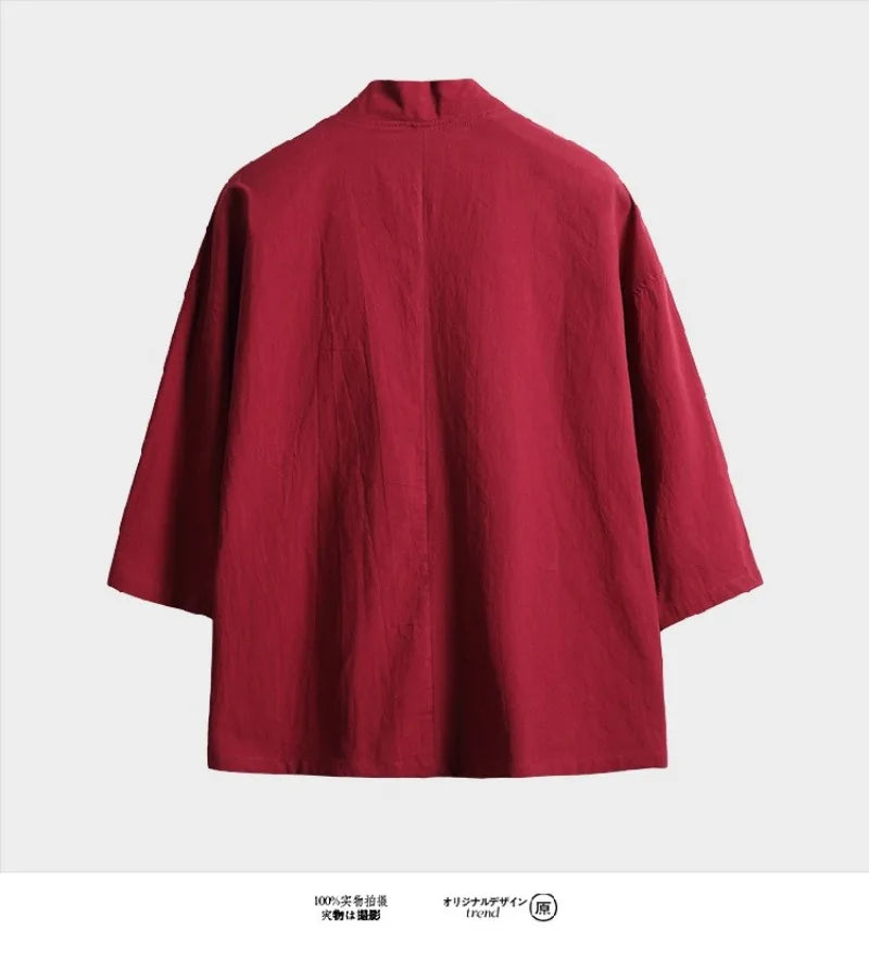 Japanese Sleeve Loose Kimono Cardigan