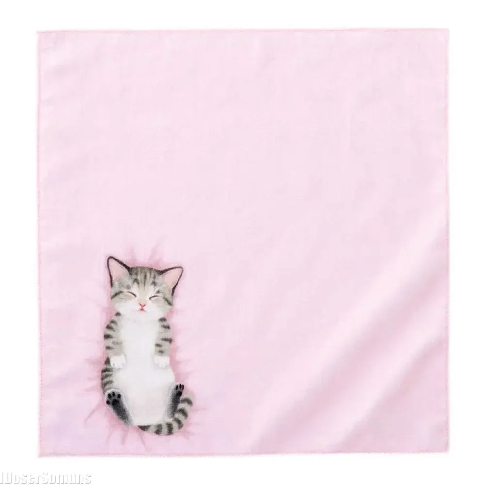 Japanese Cat Tenugui