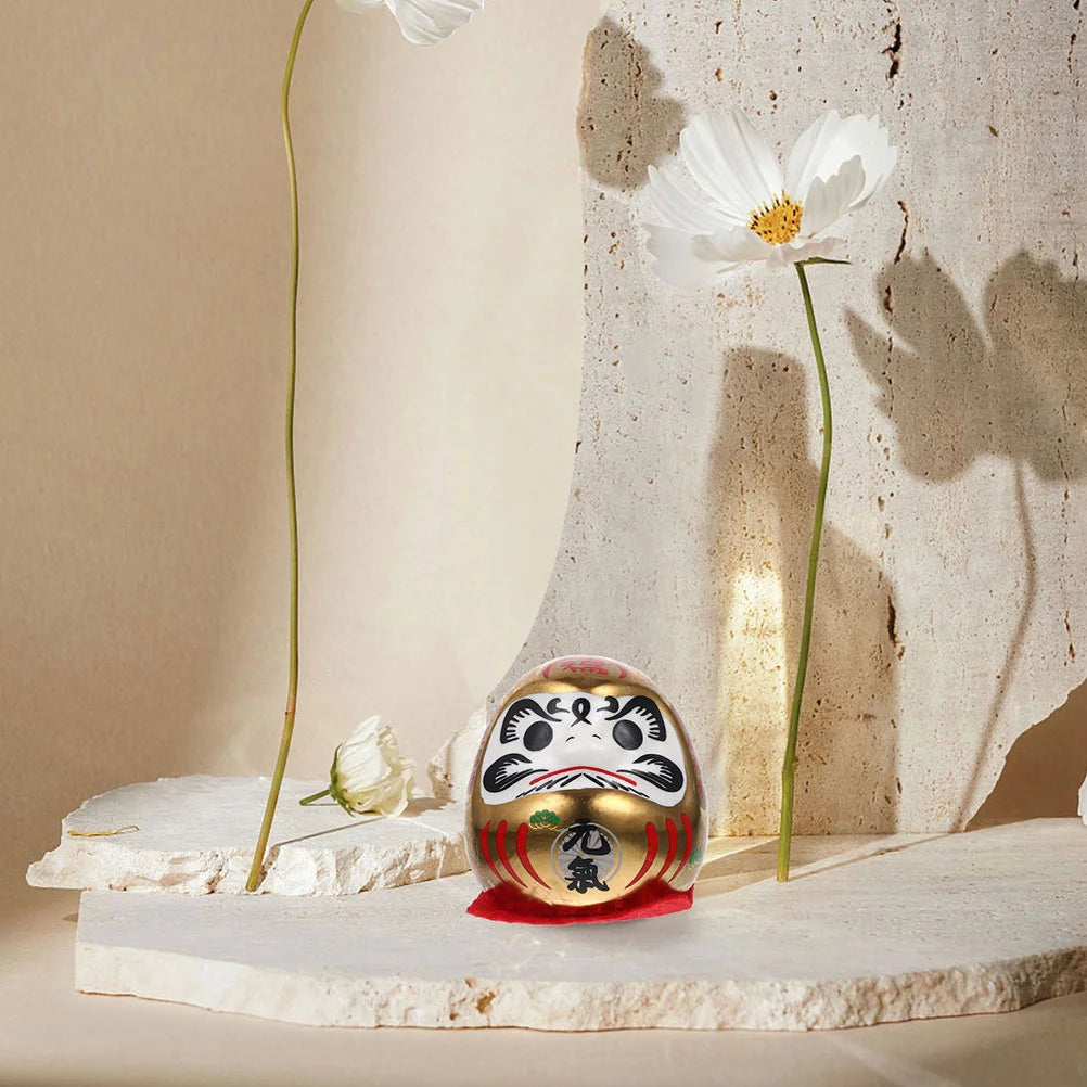 Lucky Dharma Eggs Daruma Dolls Pair