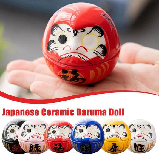 Japanese Ceramic Daruma Doll