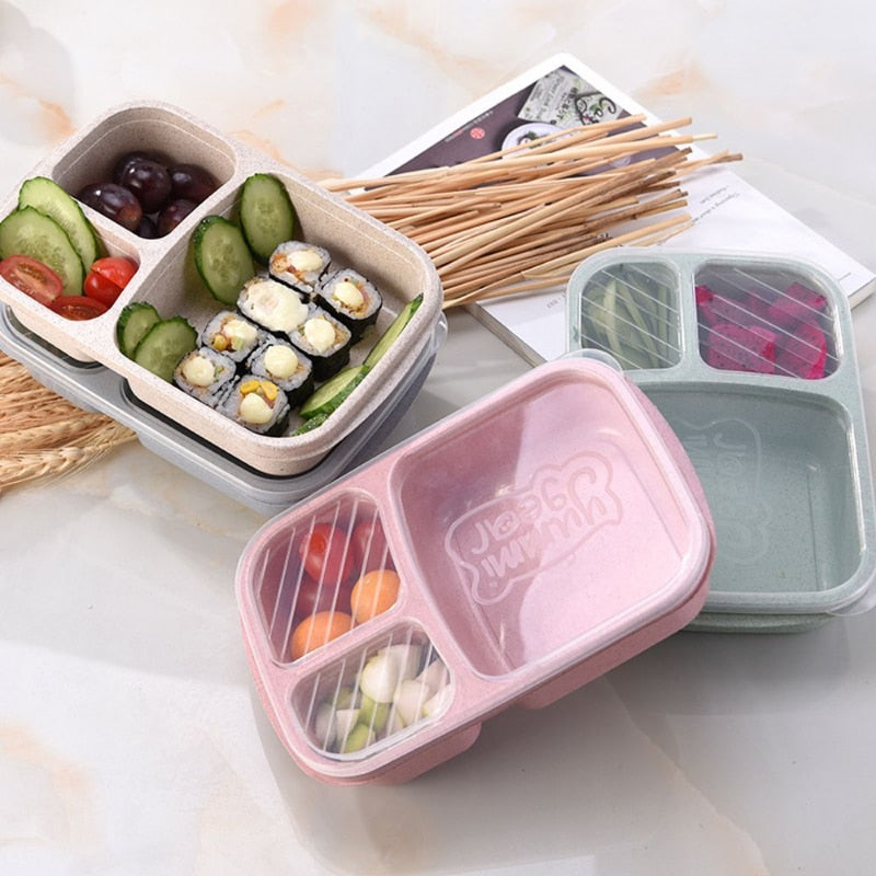 Japanese Wheat Straw Bento Box