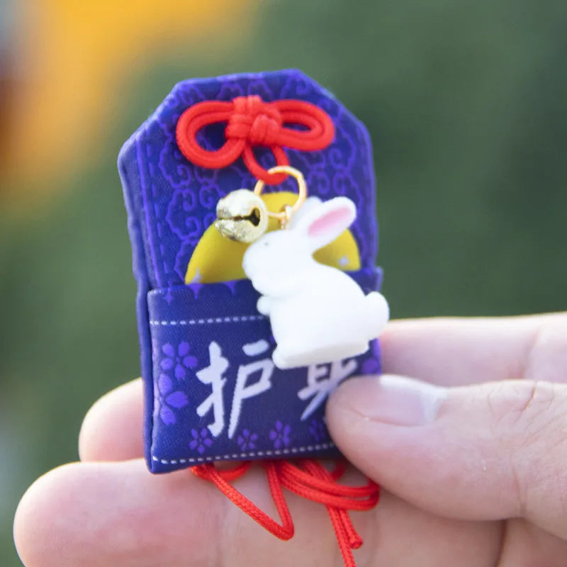 Japanese Rabbit Omamori Charm