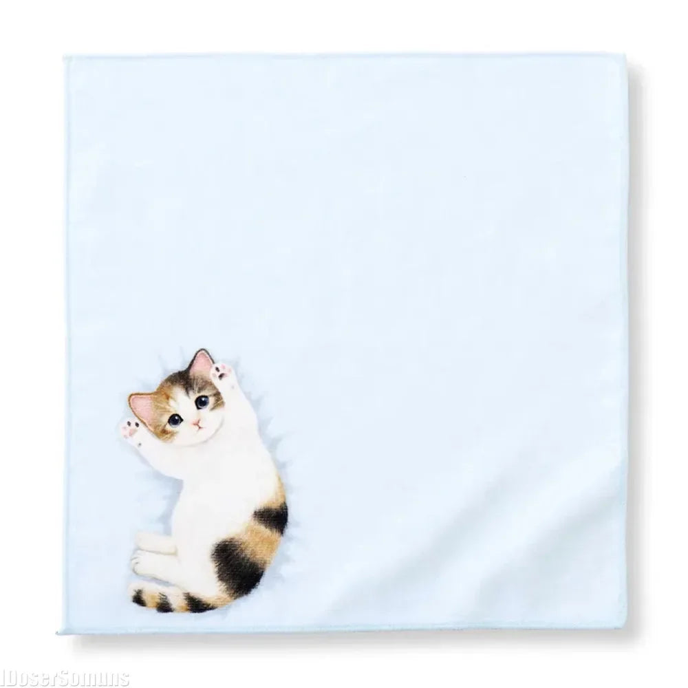 Japanese Cat Tenugui
