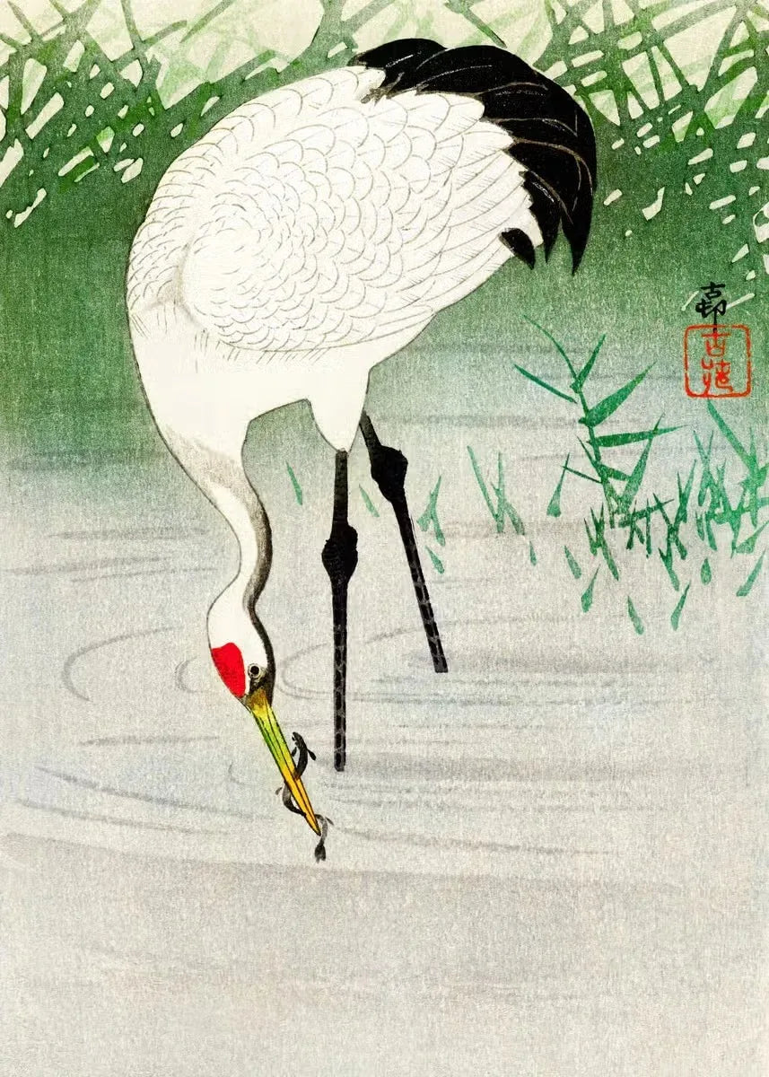 Birds Painting Wall Art Posters