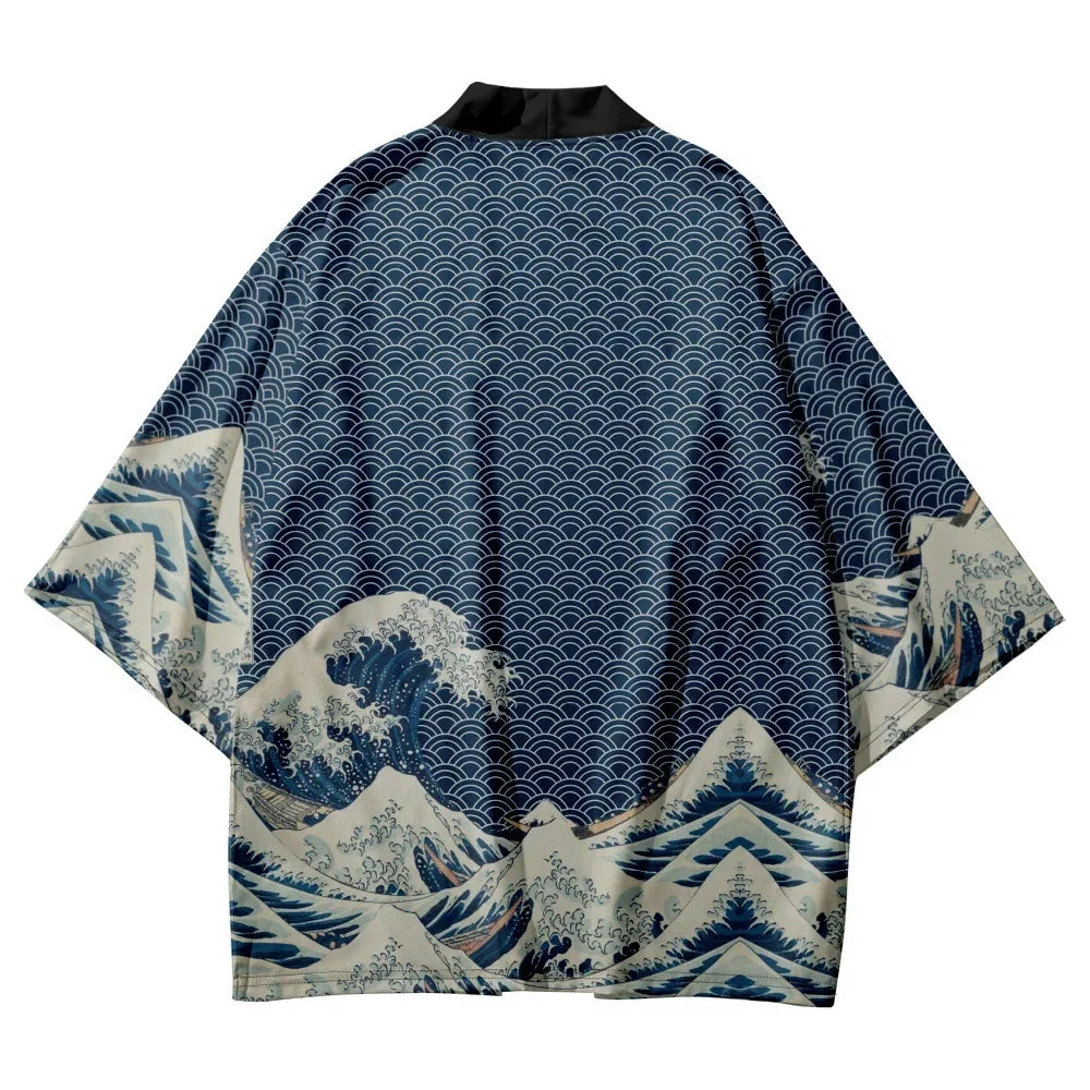 Clouds Ocean Waves Cardigan