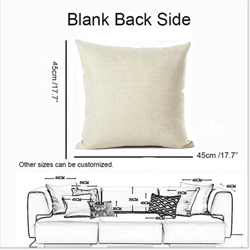 Classic Retro Japanese Lady Cushion Covers