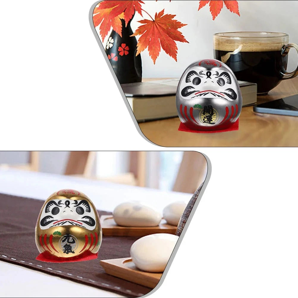 Lucky Dharma Eggs Daruma Dolls Pair