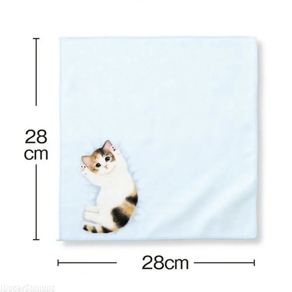 Japanese Cat Tenugui