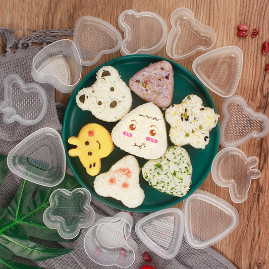 6 Sushi Rice Maker Molds