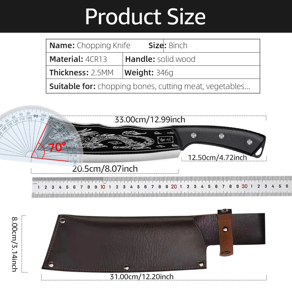 Meat Cleaver Butcher Kitchen Knife