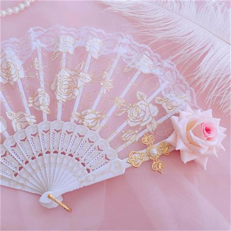 Creative Japanese Lace Hand fans