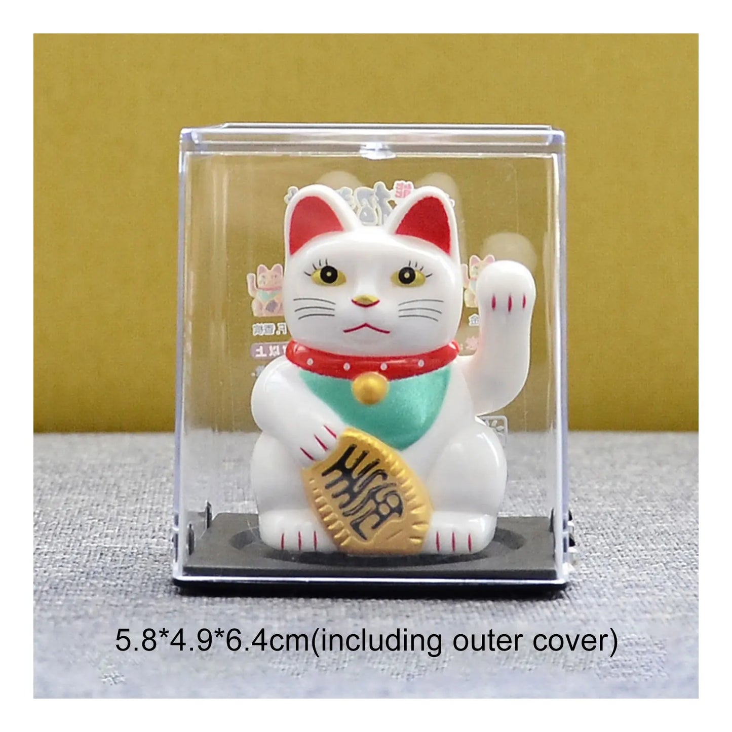 Mini Waving Japanese Lucky Cat