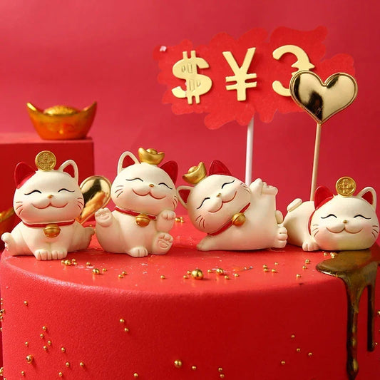 Mini Lucky Maneki Neko Cat