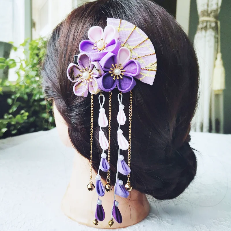 Japanese Kanzashi Flower Hair Clip