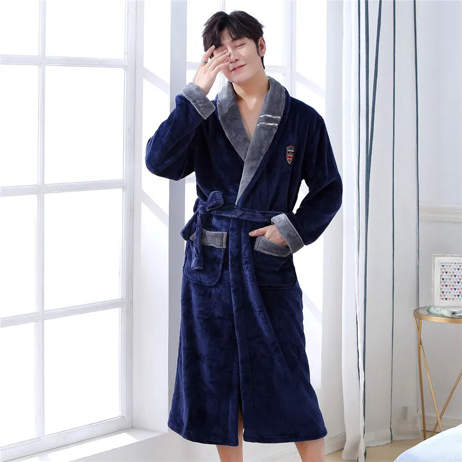 Japanese Flannel Robe