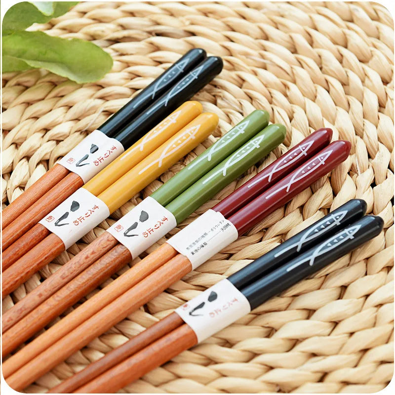 Japanese Bamboo Chopsticks Set