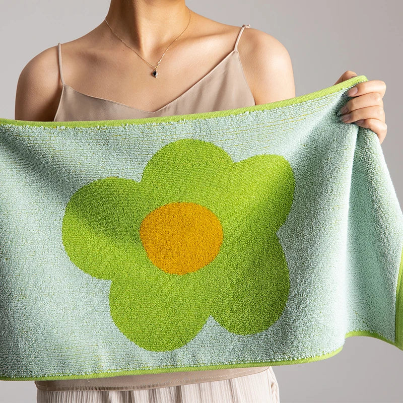 Sunflower Cotton Towel