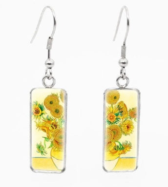 starry night earrings