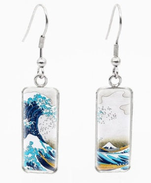 starry night earrings