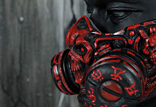 red skull mask