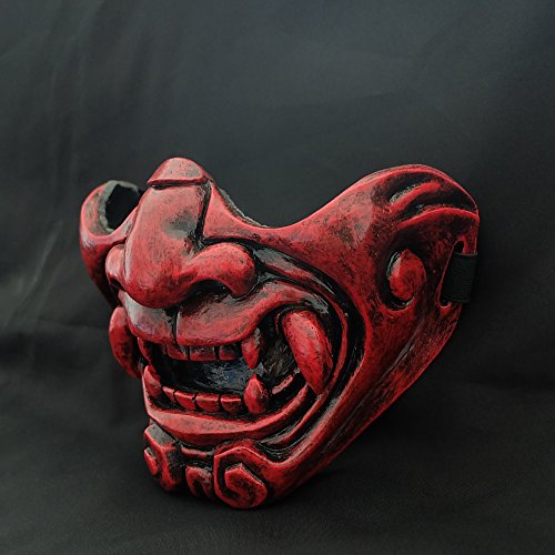 red mempo half mask