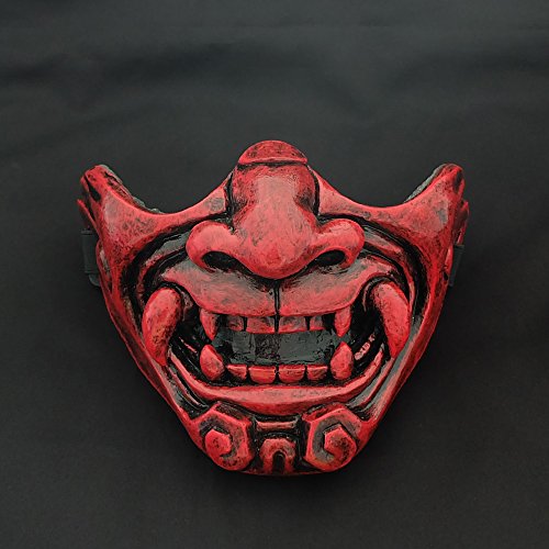 samurai menpo half mask
