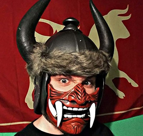copper oni half mask