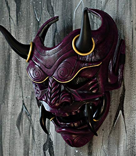 purple oni mask
