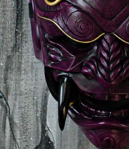 purple oni mask