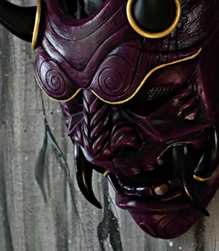 purple oni mask