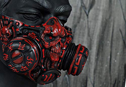 red skull mask