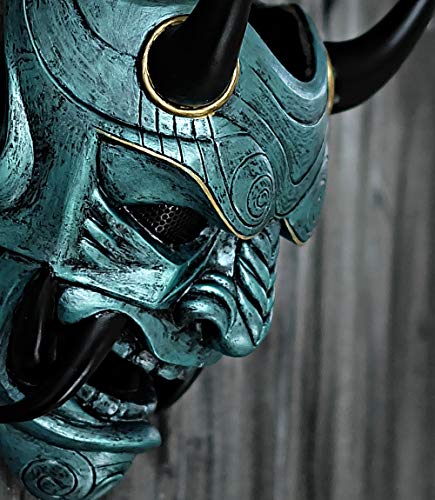 Blue Oni Mask - HQ Fiberglass