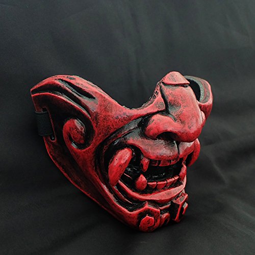 red mempo half mask